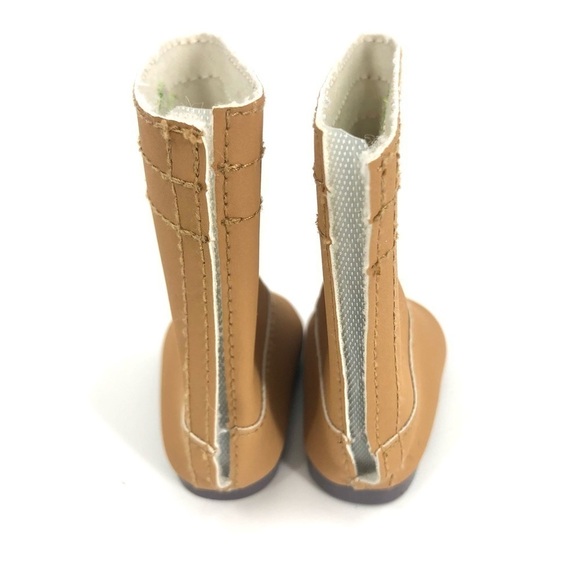 American Girl Company True Spirit Outfit Boots Doll Shoes Embroidered Butterfly - Picture 5 of 7